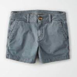 American Eagle Outfitters Super Stretch chinos gray shorts Sz 2